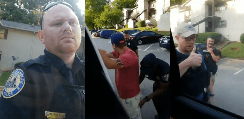 Arrestan al hispano que grabó a un agente de ICE que hizo una señal obscena