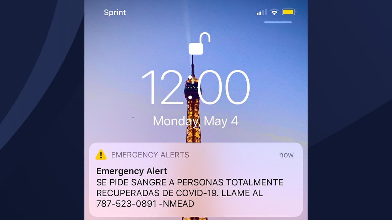 NMEAD pide donaciones de sangre de personas recuperadas del coronavirus