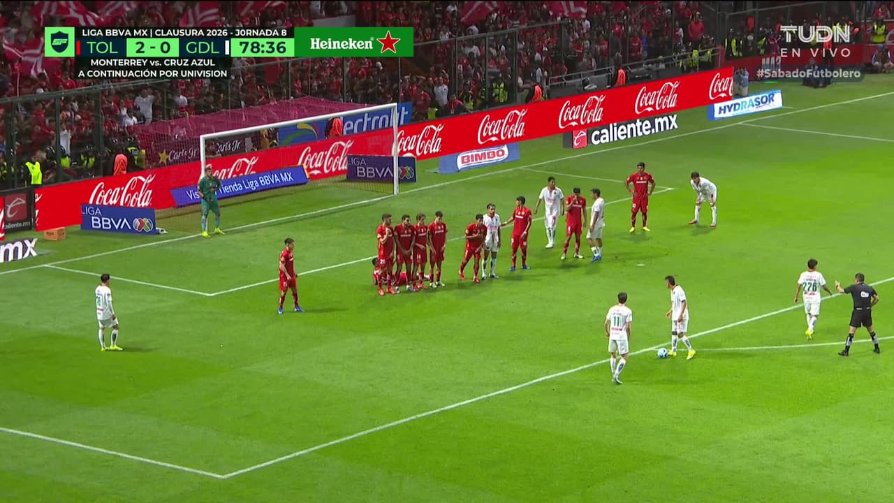 ¡TIRO ATAJADO! disparo por Brian Gutiérrez.