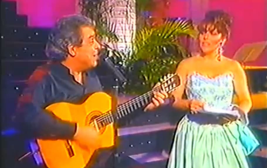 El especial momento ocurrió en 1991, cuando Verónica conducía el programa de televisión ‘La movida’.