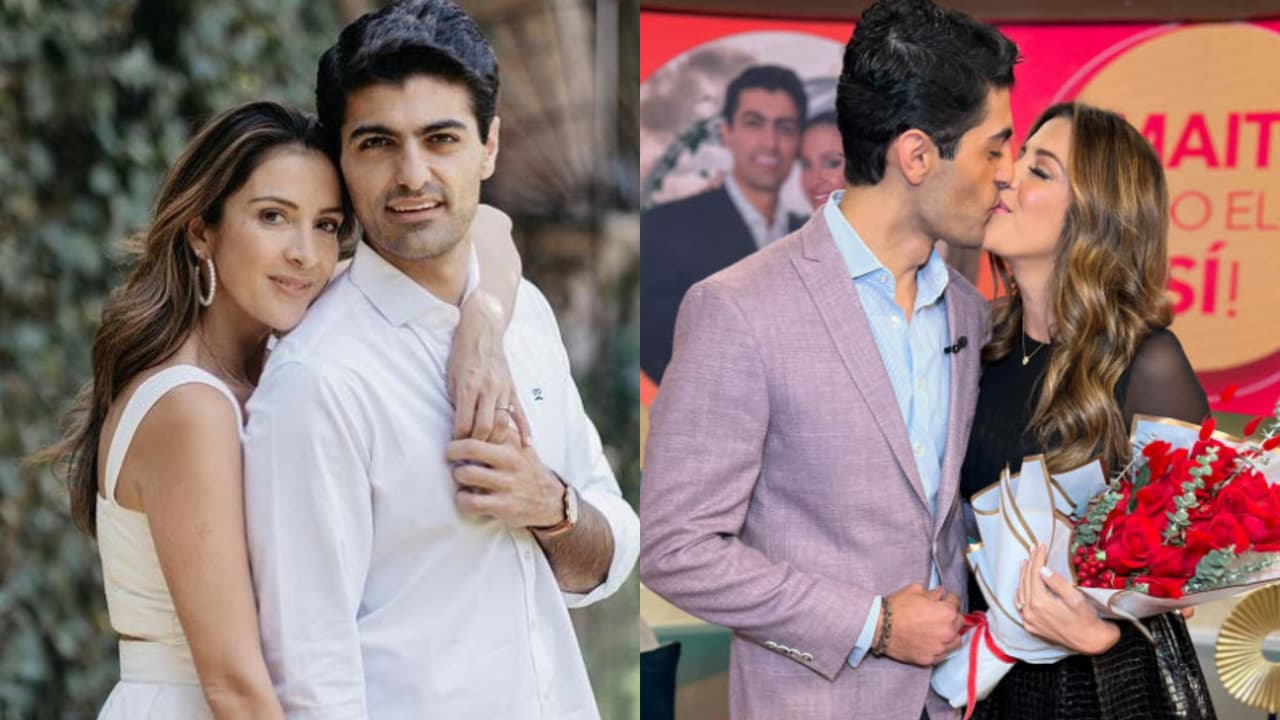 Maity Interiano revela nuevas fotos de su elegante boda civil con su ahora esposo