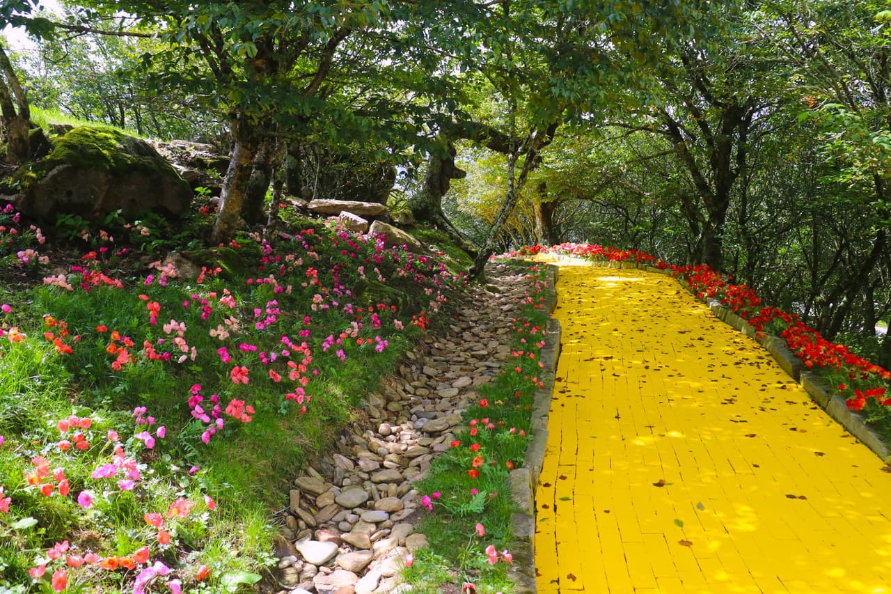 Algunas partes fueron demolidas debido al deterioro y el vandalismo, pero se conservaron muchas características emblemáticas, incluida la granja Gale, el granero y el camino de ladrillos amarillos.