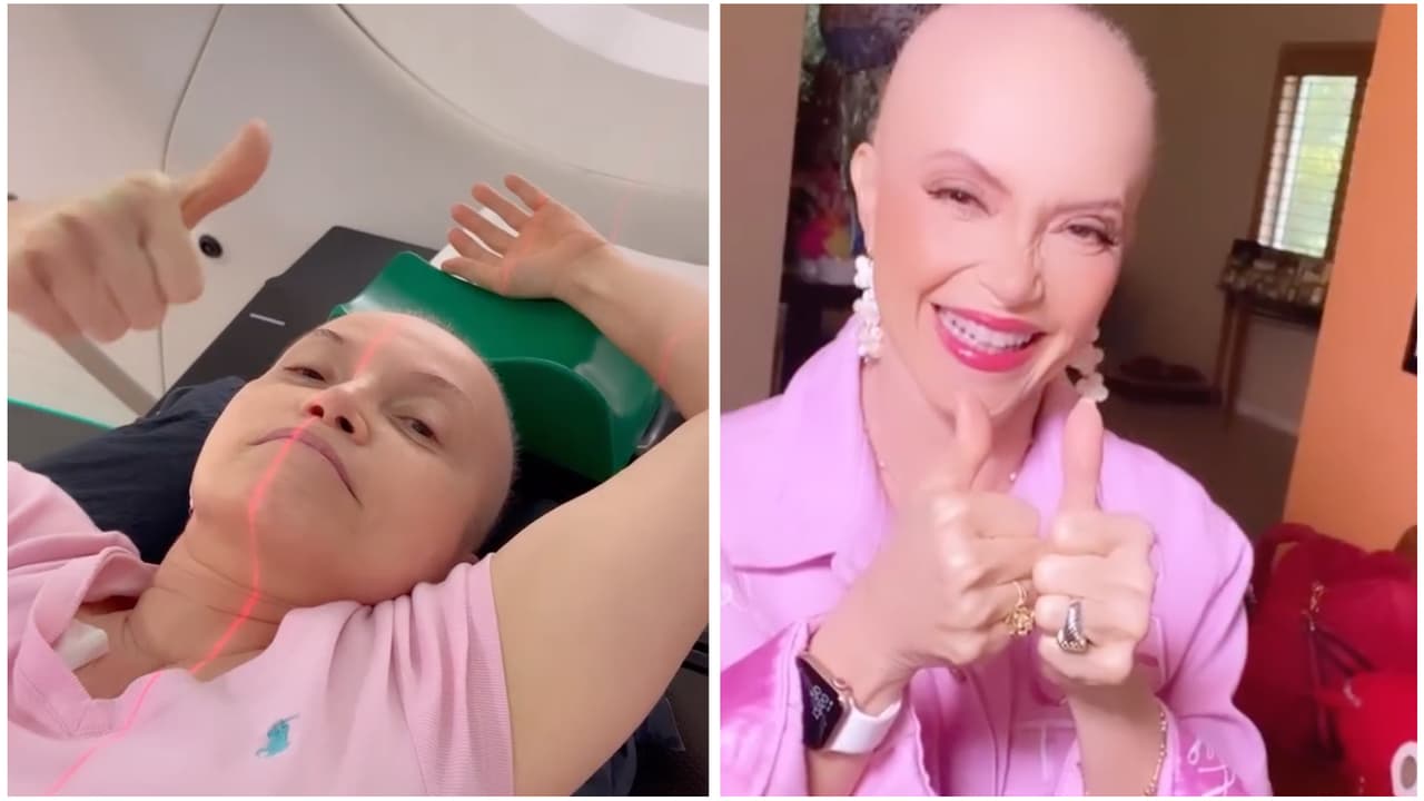 Lourdes del Río muestra cómo fue su primera radioterapia en su lucha contra el cáncer: "Siempre en positivo"