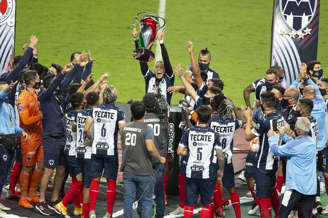 Monterrey firma una histórica temporada al reinar en la Copa MX, Liga MX y Concacaf Liga de Campeones.
