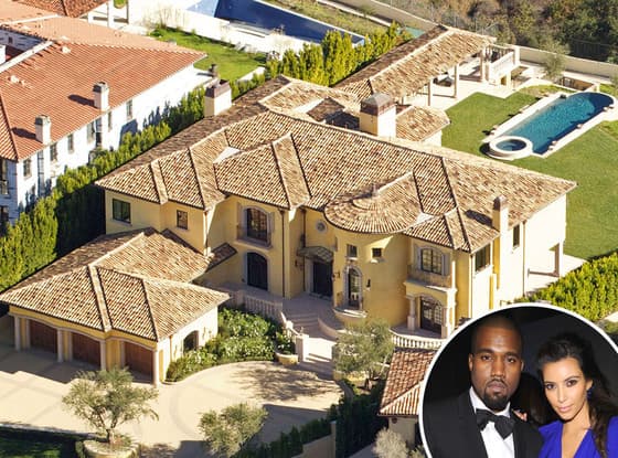 Kim Kardashian y Kanye West – $20 millones