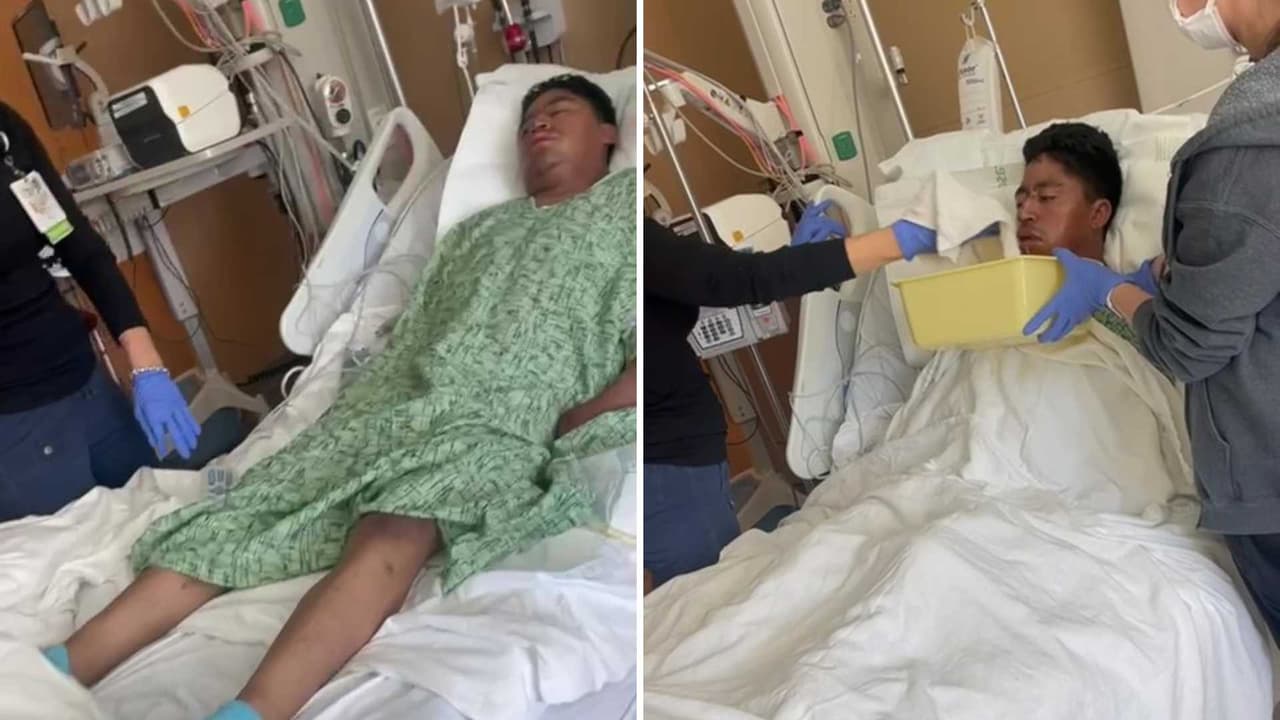 La esposa de Hernández ha decidido no informar a los niños sobre la situación de su padre para no preocuparlos.