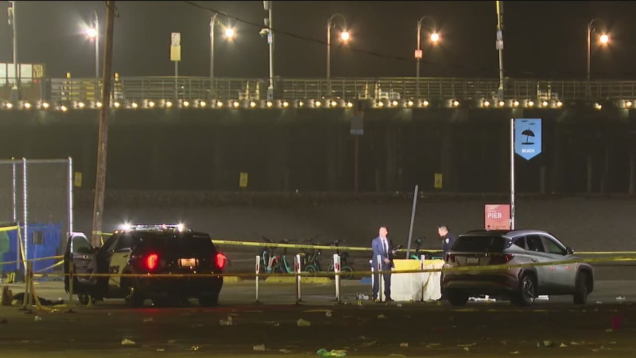 Buscan a los responsables de balacera contra un hombre en el muelle de Santa Mónica
