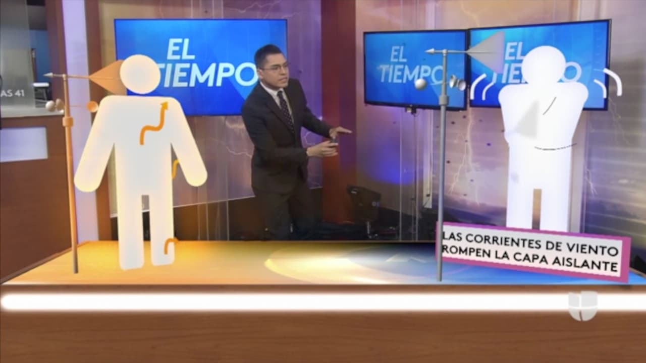 ¿Por qué tu cuerpo siente más frío de lo que ya está? Te explicamos qué es la temperatura de sensación cuando vienen los vientos.