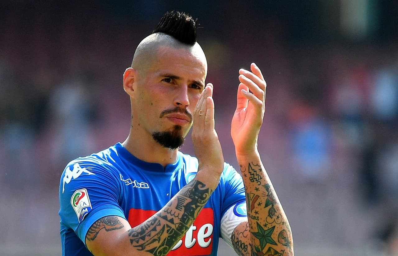 Hamsik igualó a Maradona como máximo artillero del Napoli