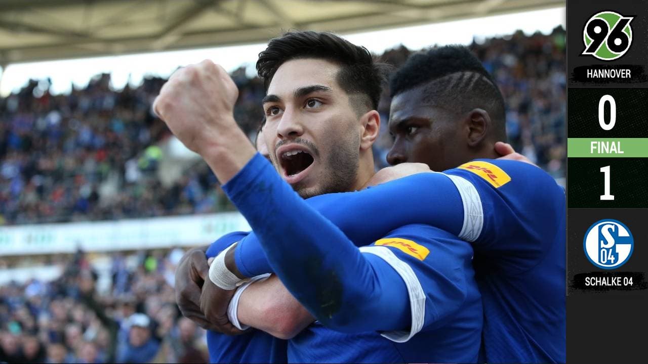 Schalke se aleja de los puestos de descenso tras derrotar al colero Hannover