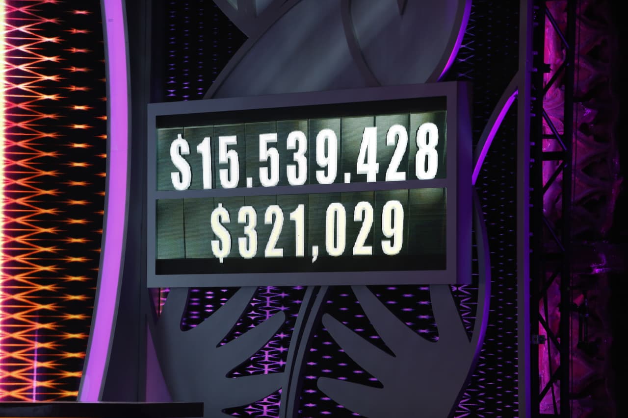 Llegó el momento de conocer una nueva cifra. ¡321,029 recaudados!