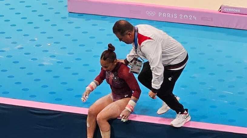 Natalia Escalera sale entre lágrimas tras competir lesionada en Paris 2024