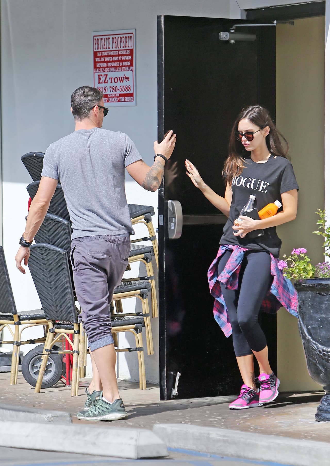 Megan Fox se sigue viendo con su ex Brian Austin Green. ¿Será que regresen?