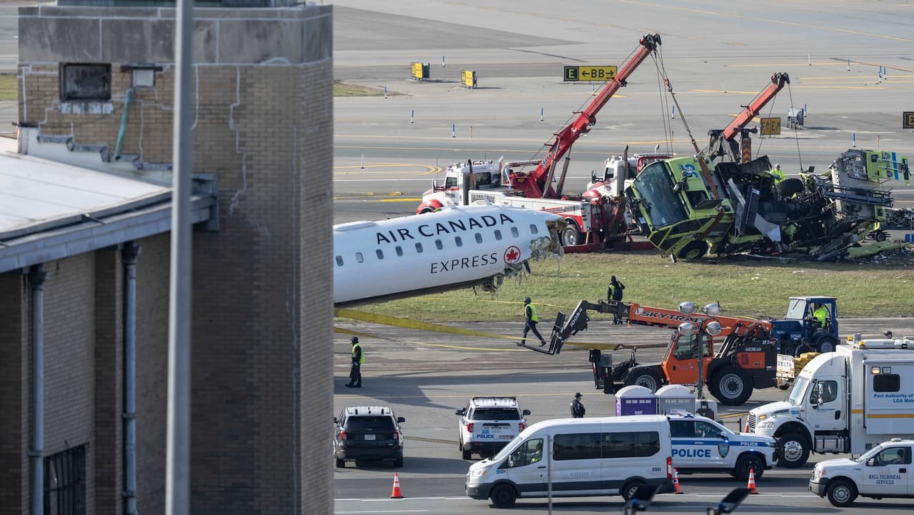 Repatrían los cuerpos de los pilotos de Air Canadá fallecidos tras fatal accidente aéreo en LaGuardia