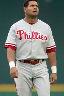 El beisbolista Bob Abreu fue su novio durante varios años, una relación llena de rupturas y reconciliaciones.