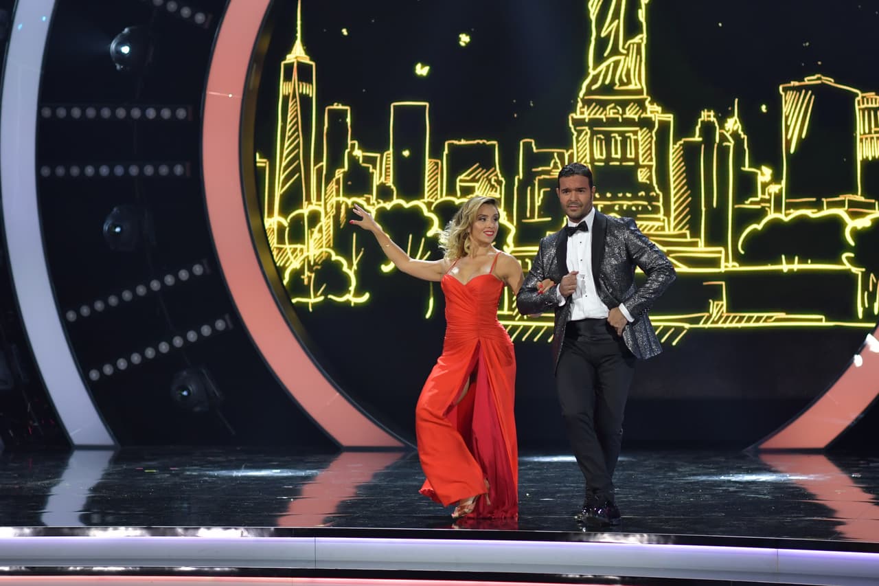 Así lució Pablo Montero cuando le tocó bailar foxtrot.