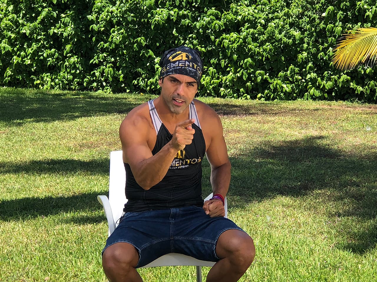 Así fue como Keven grabó los promocionales y saludos para Unimás.