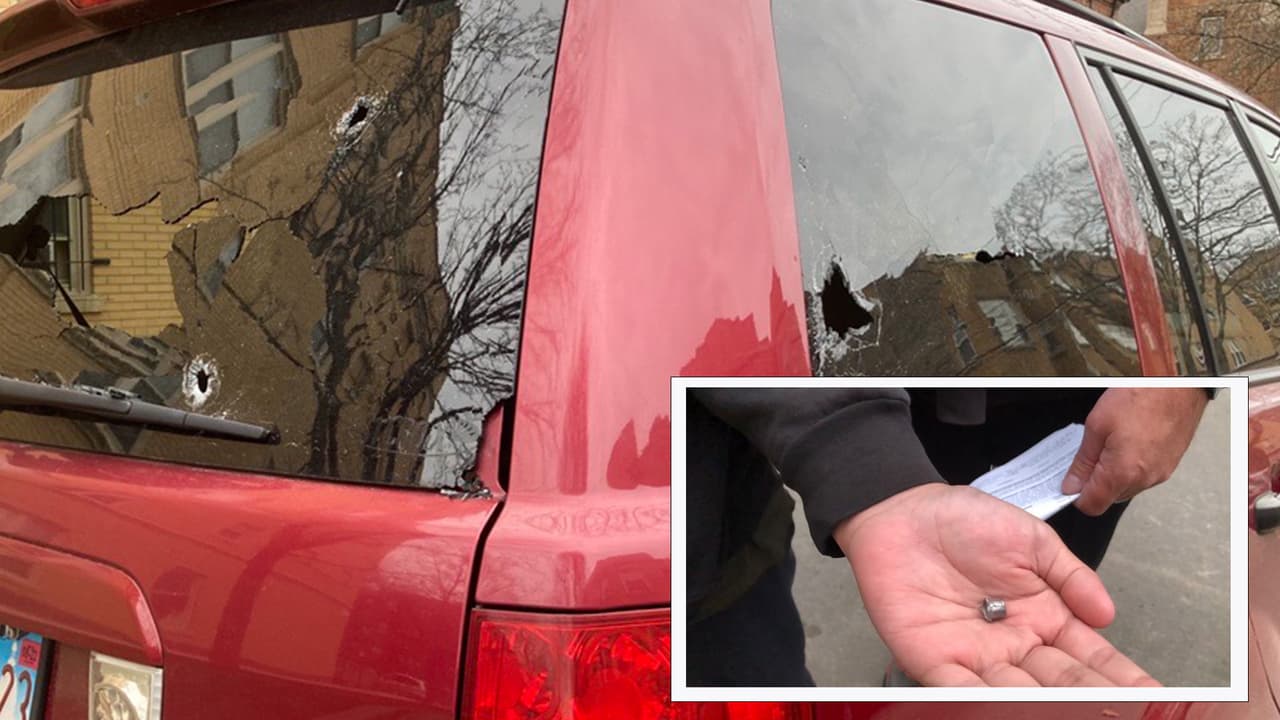 Tiroteo en Albany Park deja un herido y un auto en llamas