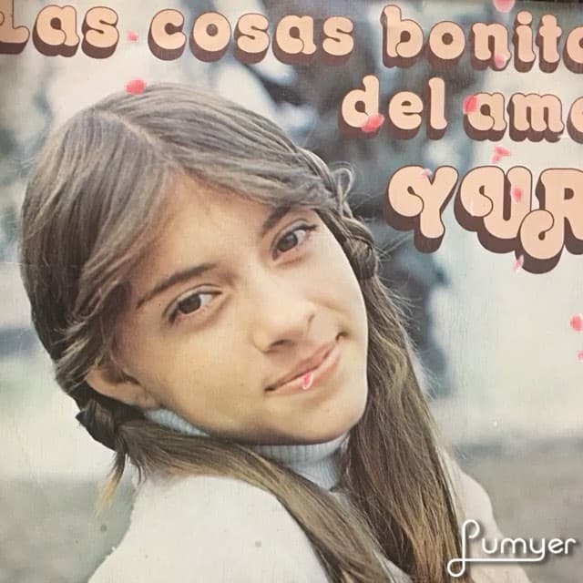 Así fue el primer disco de acetato de la cantante, allá por el año de 1978.