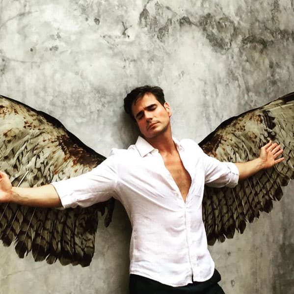 Aquí Daniel parece un lindo angelito, ¿no creen?