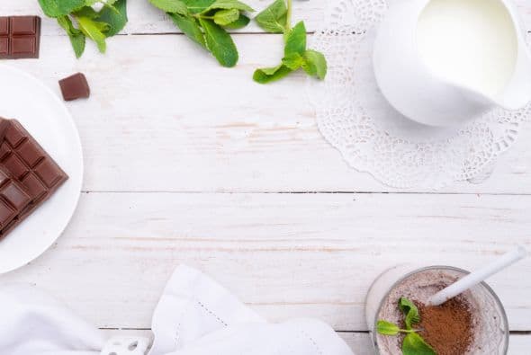 Smoothie con leche chocolatada. Escobar también nos compartió esta receta con un alto contenido de carbohidratos y proteínas, perfecta para ayudarnos a reponer los músculos cansados.