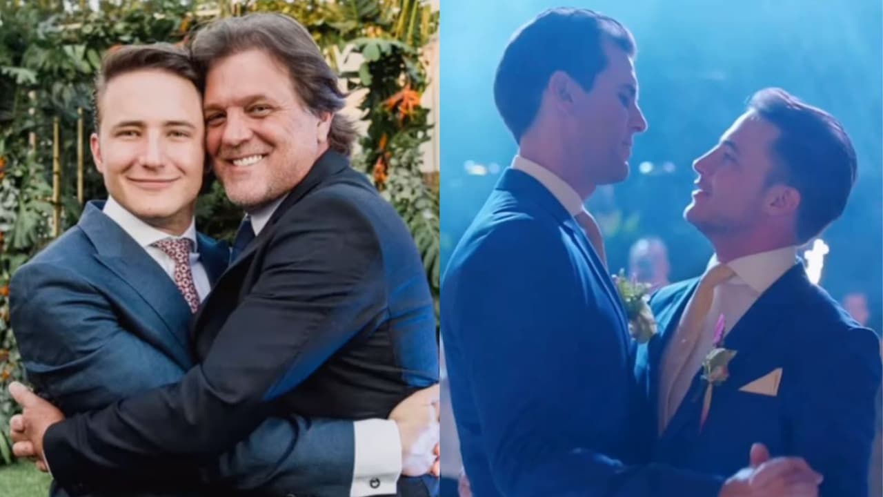 Hijo de René Strickler celebra su primer aniversario de bodas con romántico video