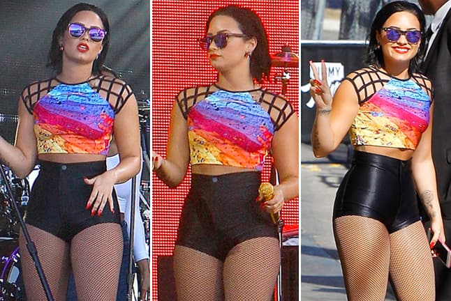 ¿Así o más sexy¿? Demi está mejor que nunca.
