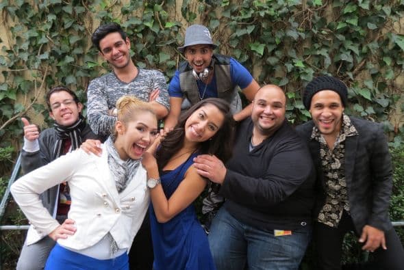 Así quedó el equipo de Jencarlos. ¡Muy sonrientes!