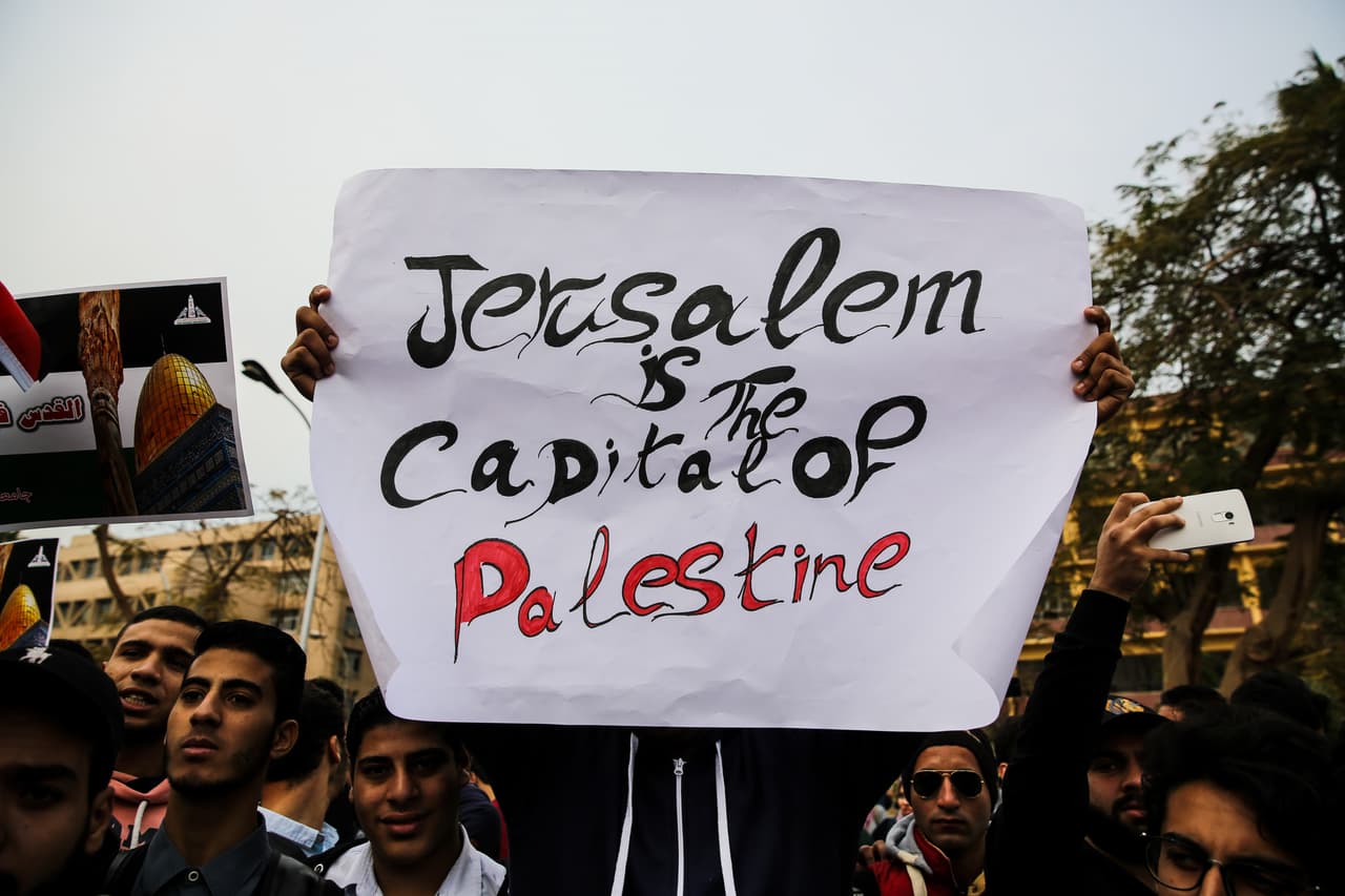 Liga Árabe pide reconocer a Palestina ahora que EEUU considera a Jerusalén capital de Israel