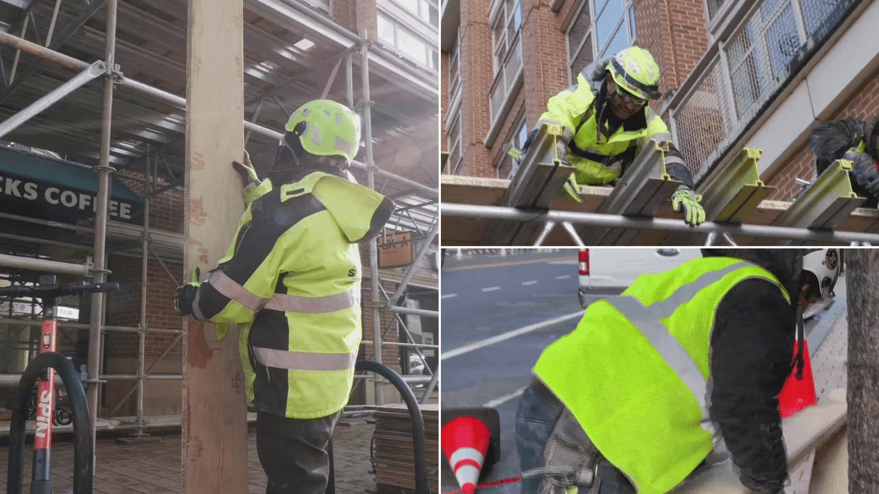 “La necesidad nos hace trabajar”: obreros y vendedores ambulantes continúan trabajando a pesar del frío