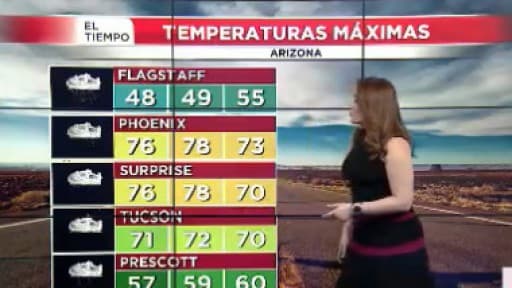 Se pronostica nubosidad y precipitaciones para este martes en Arizona