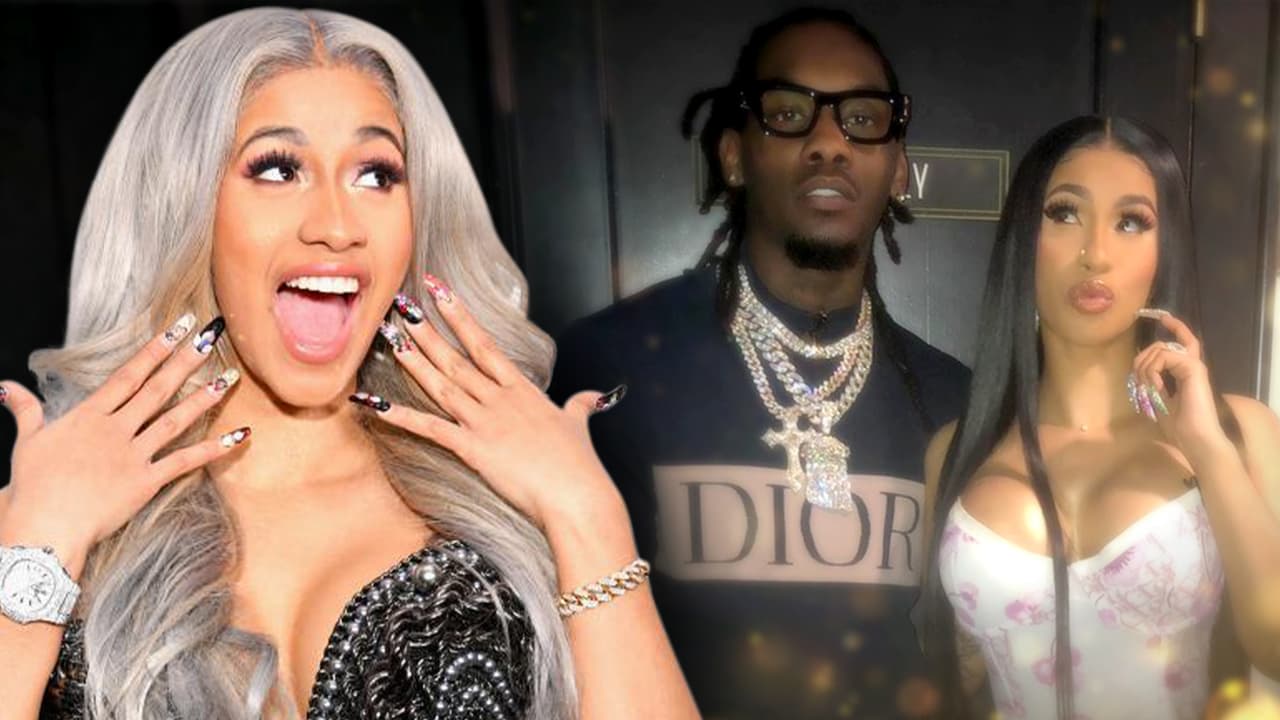 Además del automóvil, el rapero le hizo un regalo a nombre de su hija Kulture, 
<b>le deseó un feliz cumpleaños con una valla publicitaria</b>.
<br>