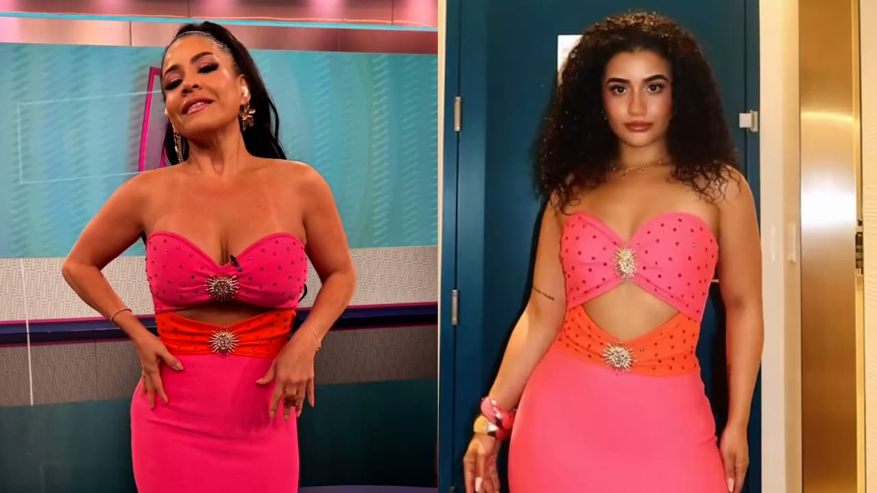 ¡Lo impensable! ‘La Venenosa’ se puso el mismo ajustado vestido de su hija y esto pasó: ¿le quedó?