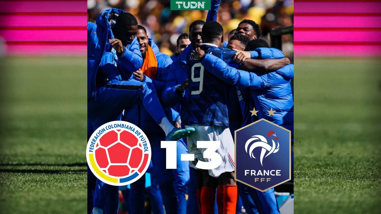 Francia se impone a Colombia en la Fecha FIFA