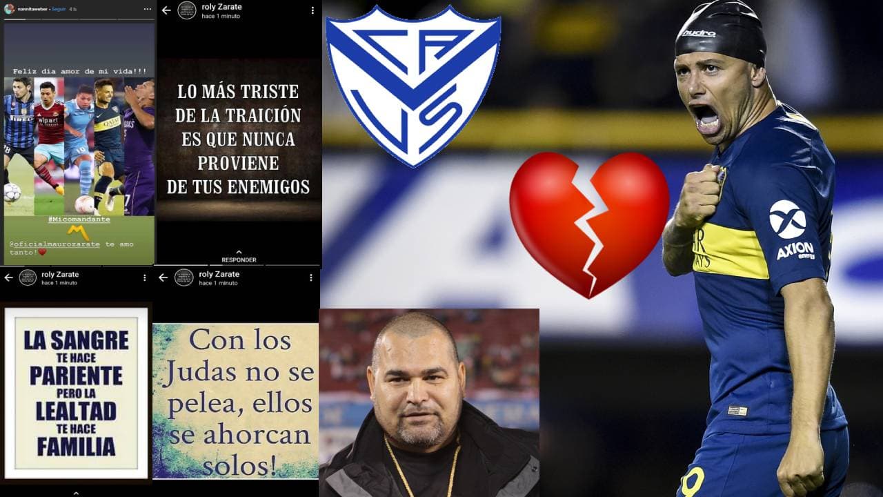 ¡Cronología de una guerra! Mauro Zárate ‘minimiza’ a su ex, Vélez, y recibe la furia de Chilavert