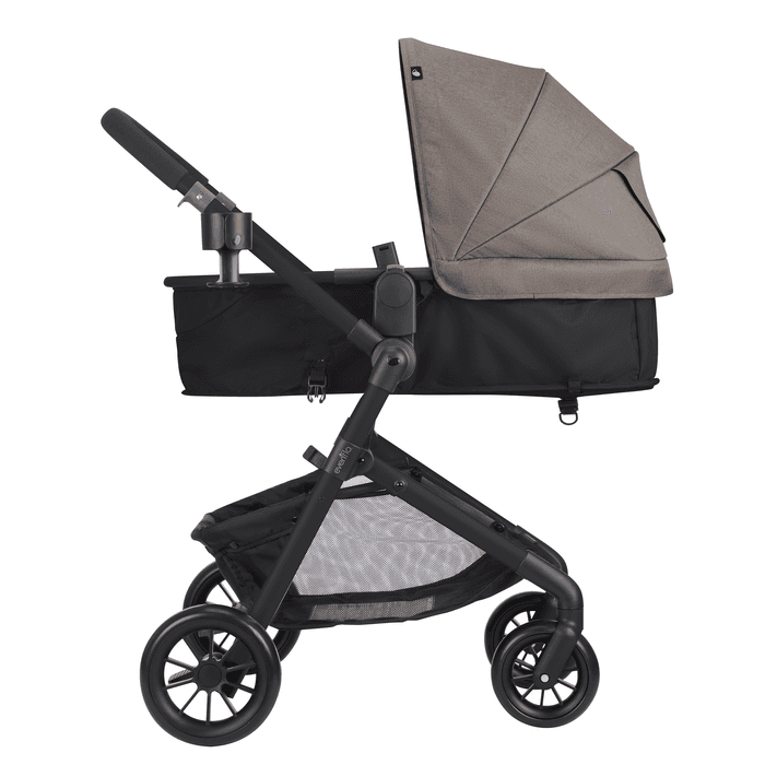 Una opción económica y práctica resulta este cochecito de la marca Evenflo.
<br>
<br>
<b>Precio: a partir de 280 dólares. Capacidad de carga: 50 libras. Peso: 20 libras </b>