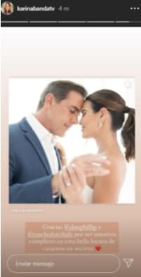 La pareja se dio el 'sí' prácticamente sin invitados, incluso 
<b>sus padres no acudieron a la ceremonia</b> para evitar exponerlos a la pandemia de covid-19.