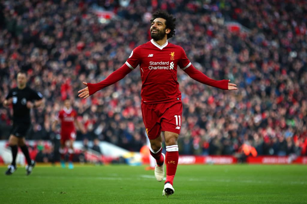 <b>Mohamed Salah</b>. Atacante estrella de la Selección de Egipto y del Liverpool FC en Inglaterra.