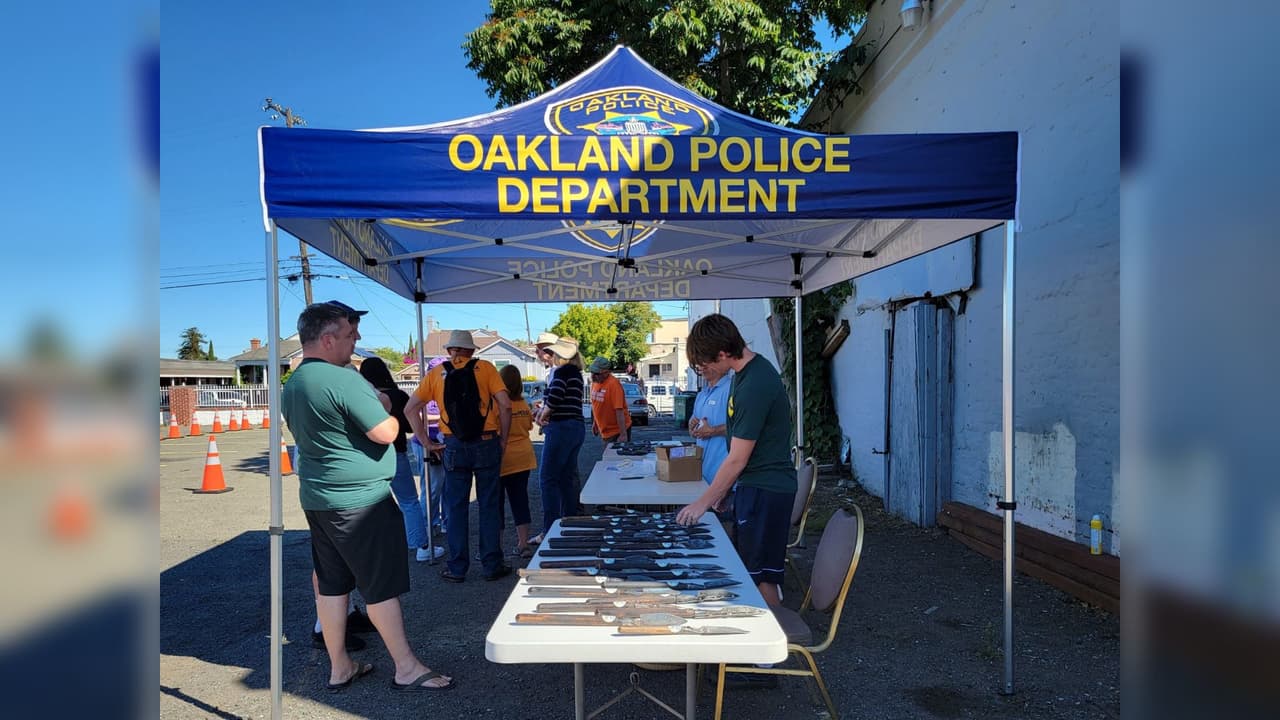Los patrocinadores del evento son Faith in Action East Bay, St. Paul's Episcopal Church, Violence Prevention Coalition, At Thy Word Ministries Church of God in Christ, Make Oakland Better Now!, Brady United y el Departamento de Policía de Oakland.
<br>