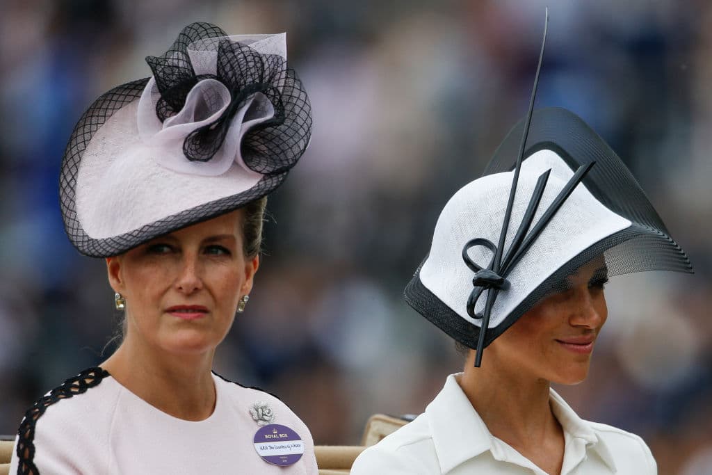 The Sun también relata en su artículo que la condesa de Wessex fue de los primeros miembros reales en acercarse amistosamente a Meghan Markle.