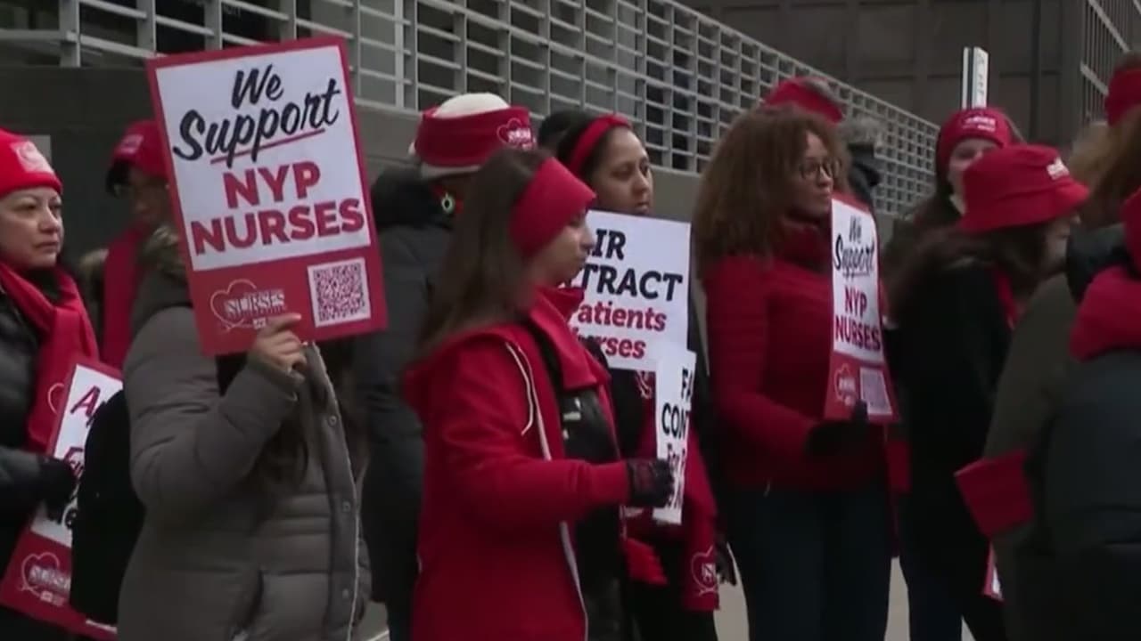 Enfermeras en Nueva York denunciaron escasez, recortes a pensión y falta de seguridad hospitalaria