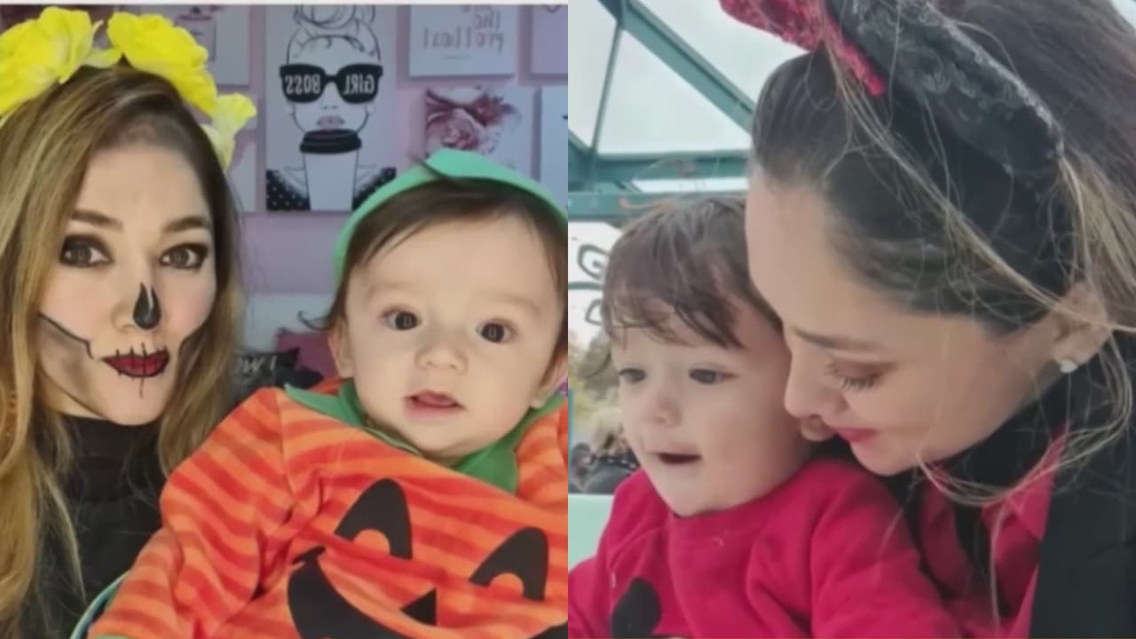 “No pongamos nuestros prejuicios a los niños”: Sherlyn responde a quienes la critican por vestir a su hijo de rosado