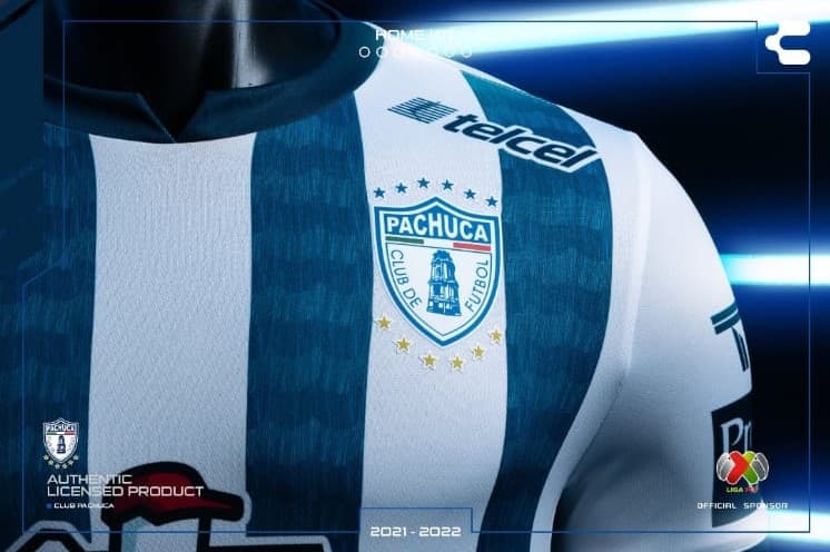 Pachuca se inspiró en su tierra, pues el tenango es parte de su nueva indumentaria para este Apertura 2021.