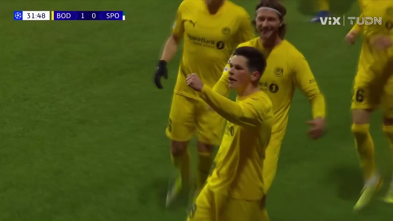 ¡Brunstad Fet no falla! Bodø/Glimt abre el marcador desde el punto penal