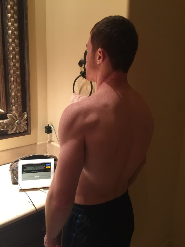 Saúl ‘Canelo’ Álvarez cumplió con prepesaje