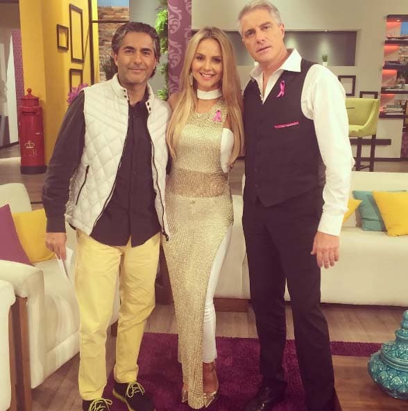 La guapísima Ximena Córdoba, conductora de Despierta América, estuvo con nosotros en su visita a México.