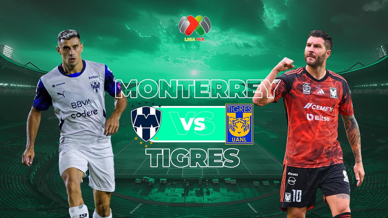 Horario y dónde ver el partido Monterrey vs. Tigres de la Jornada 12 de la Liga MX