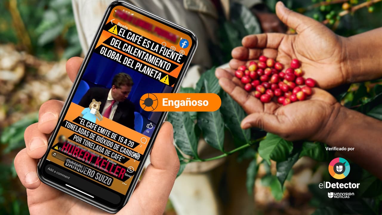 Es engañoso decir que el café es la fuente del calentamiento global 