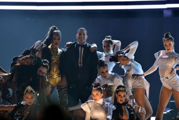 Daddy Yankee quedó feliz con su show.