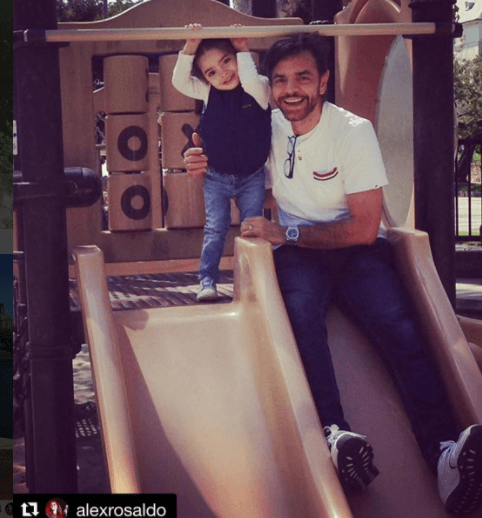 Un día de juegos y mucha diversión con su pequeña Aitana,